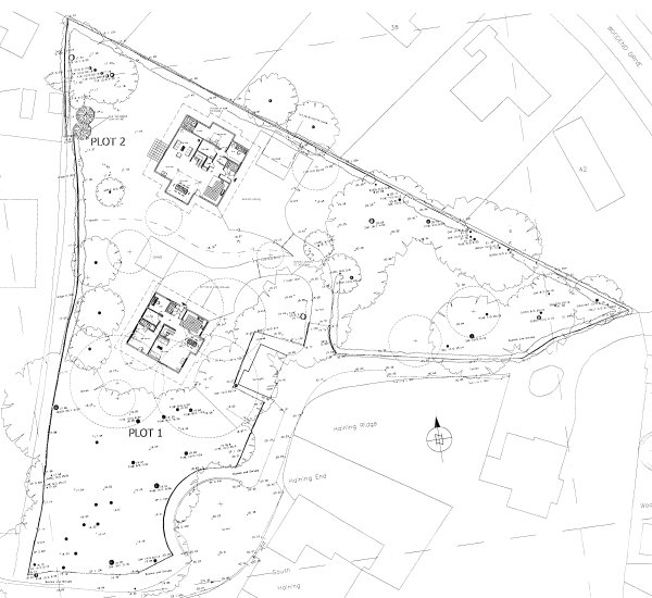 Site Plan of Redevelopment of Haining Cottage