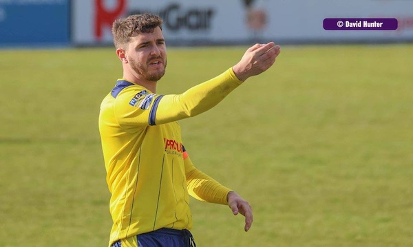 Jordan Morrison, Lisburn Distillery Football Club, photograph by David Hunter