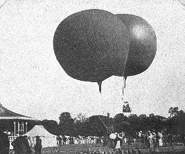 photograph: John Dunville in Banshee leaving Hurlingham