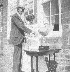 photograph: John and Violet Dunville and the Rolls Cup