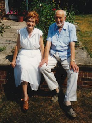 Josette Juden and Brian Juden, 2nd August 1995