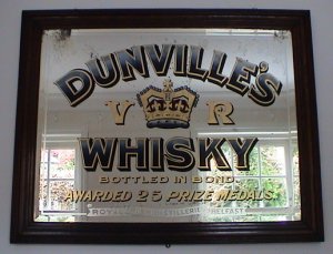 photograph: Dunville's Whisky Mirror